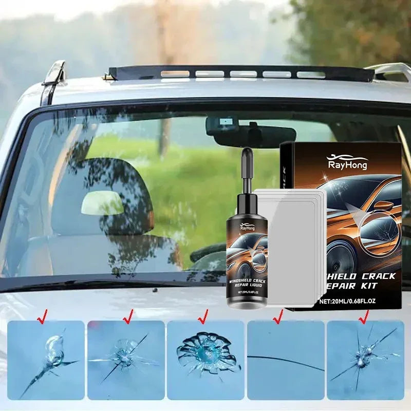 Professional Windshield Crack Repair Kit