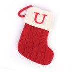 Knitted Christmas Stocking Tree Ornament