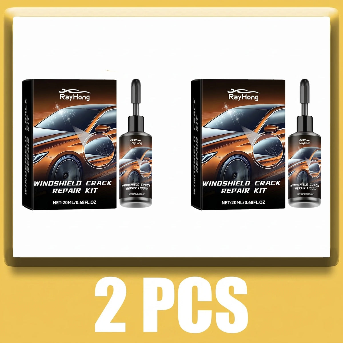 Professional Windshield Crack Repair Kit